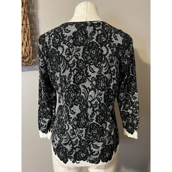 WHBM White House Black Market Womens Cardigan Sweater M Medium - Picture 4 of 7